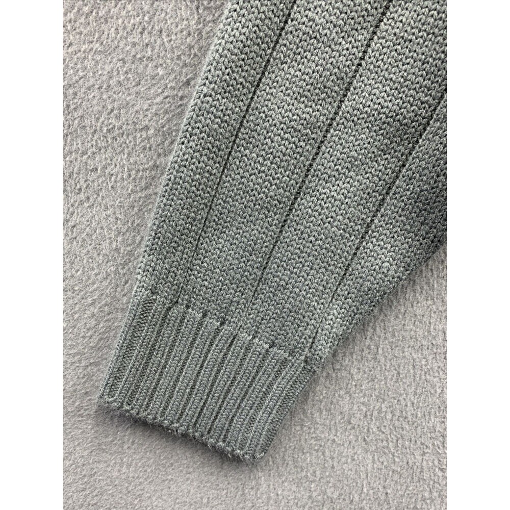 Southpole Pullover Rib Knit Sweaters Mens Crewneck Size Large Gray 100% Acrylic - Picture 12 of 13